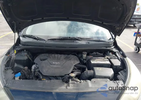 2012 Hyundai Accent Gls из США, поврежденный, VIN KMHCU4AE6CU097829